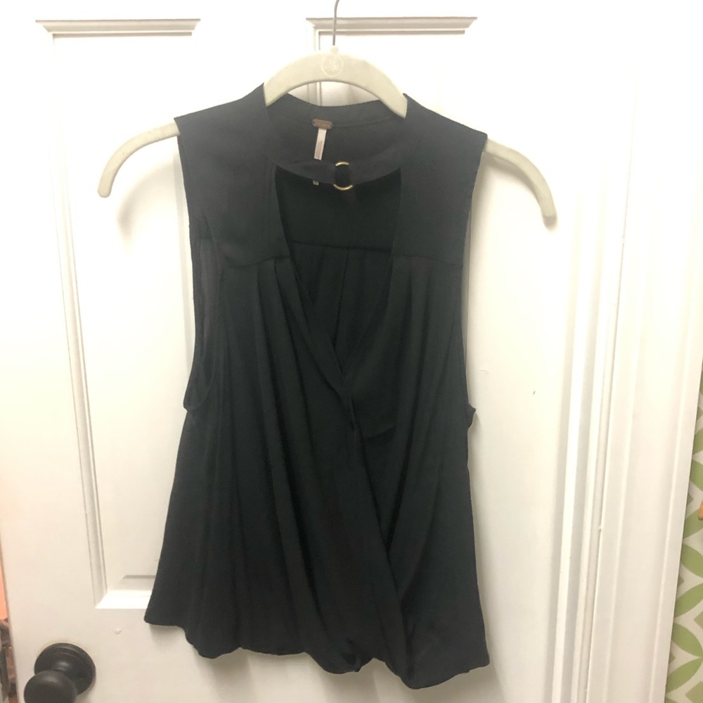 Black Free People Top